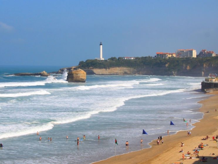 plages de bayonne la journée