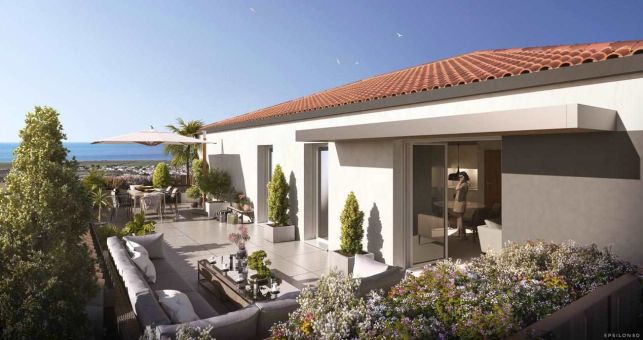 Terrasse du domaine de Maillezais à Nieul-sur-mer !