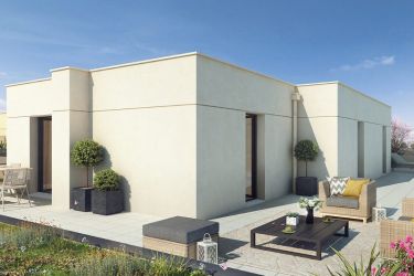 Terrasse d'un programme immobilier neuf Nexity pour investir en Seine-et-Marne