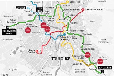 Métro à Toulouse