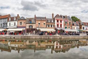 Vue sur la ville d'Amiens
