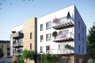 Extérieur d'une résidence Nexity à Mulhouse