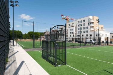 Terrain de football à Poissy