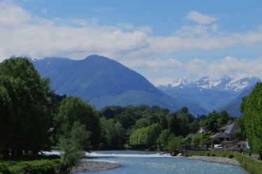 Paysages montagnards à Nay