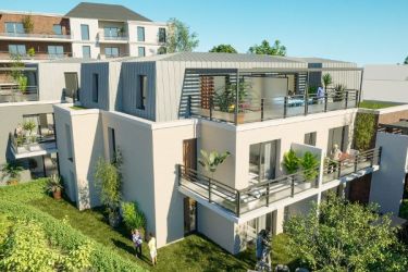 Façade du programme neuf Faubourg 164 à Orléans