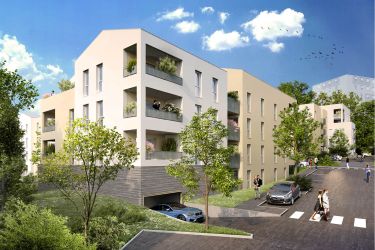 Perspective de la résidence Fil'Harmony située à Gleizé