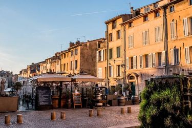 Centre-ville d'Aix-en-Provence, ville éligible à la loi Pinel