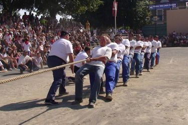 Jeu de force organisé à Saint Palais 