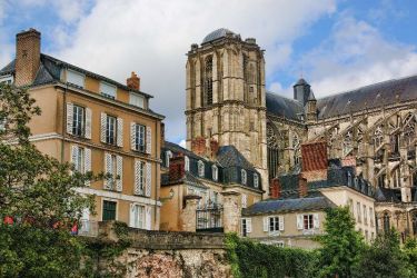 Vieille ville du Mans et sa cathédrale