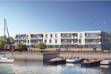 Nouvelle résidence à venir à La Tremblade dans le port de plaisance