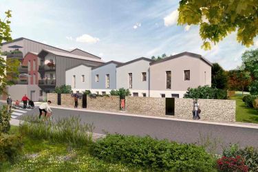 Maisons de la résidence au coeur de Hanches