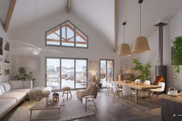 appartement neuf nexity à valberg vue de l'intérieur