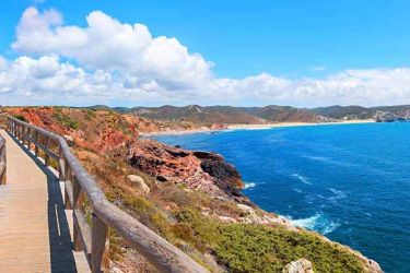 promenade en bord de mer à sene