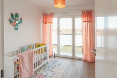 Tourcoing chambre enfant décoré