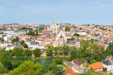Panorama de la ville de Poitiers