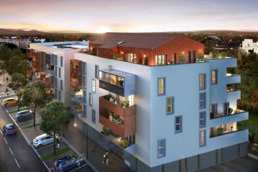 programme immobilier neuf à pau vue de l’extérieur