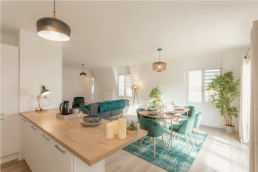 Photo de l'appartement décoré à Tourcoing 