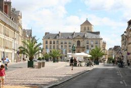 Vue sur la ville de Caen, éligible à la loi Pinel pour défiscaliser en investissant dans l'immobilier