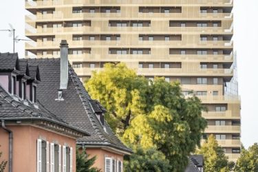 Vue extérieur de l'immeuble Vision