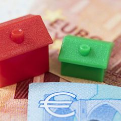 maisons monopoly sur billets de banque