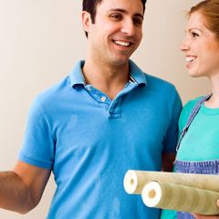 peinture et papier peint